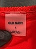 Old Navy Solid Red Swimsuit Bottoms Size L - photo 3