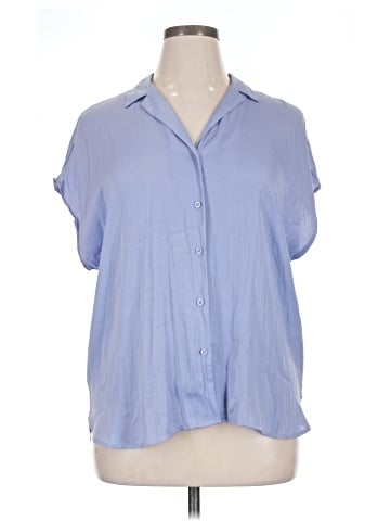 Nine West Short Sleeve Blouse (view 1)