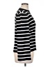 Halogen Stripes Black Turtleneck Sweater Size XL - photo 4