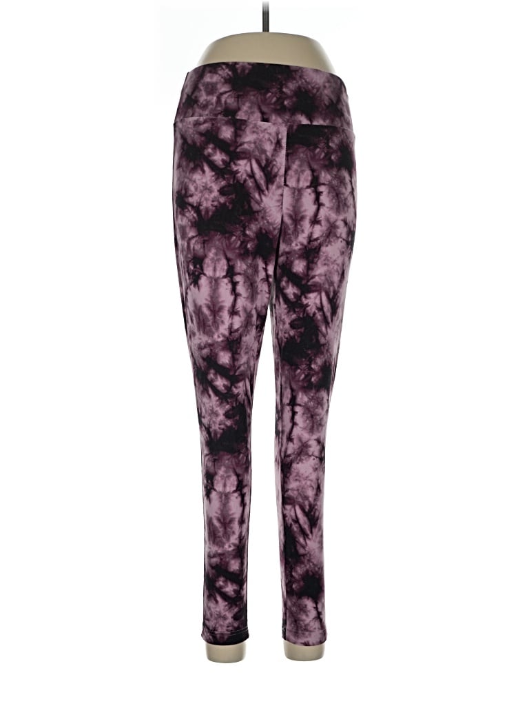 Pre-owned Terra & Sky Active Pants In Purple
