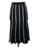 Forever Stripes Black Casual Skirt Size S - photo 1