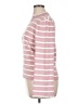 Halogen Stripes Pink Turtleneck Sweater Size XL - photo 5