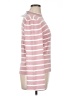 Halogen Stripes Pink Turtleneck Sweater Size XL - photo 4