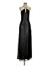 DB Studio 100% Polyester Metallic Black Cocktail Dress Size 4 - photo 1