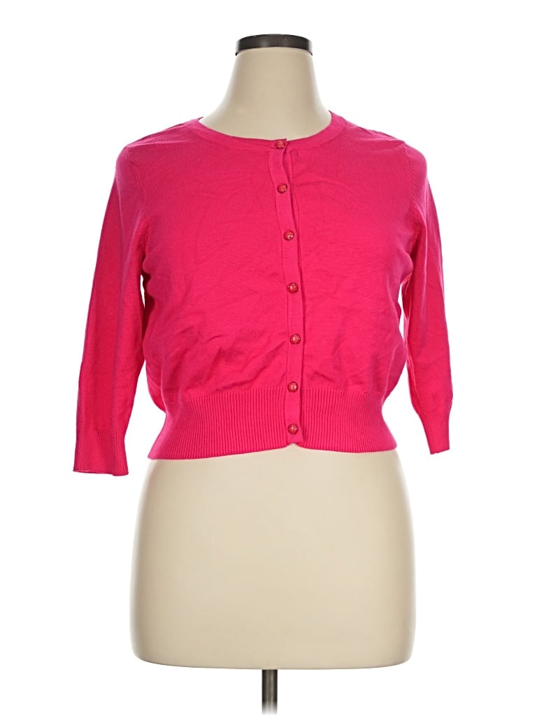 Pre-owned Cato Cardigan Sweater In Pink