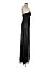 DB Studio 100% Polyester Metallic Black Cocktail Dress Size 4 - photo 4
