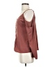 Lumiere 100% Polyester Brown Long Sleeve Blouse Size S - photo 5