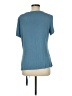 Matty M Teal Short Sleeve Top Size M - photo 2
