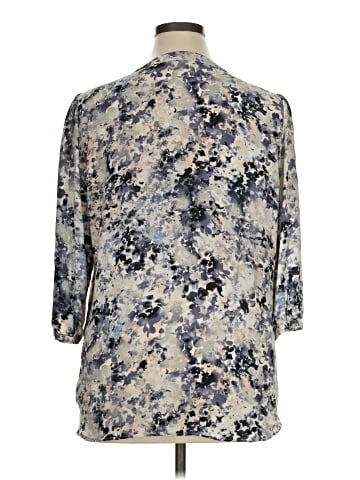 Rose + Olive 3/4 Sleeve Blouse (view 2)