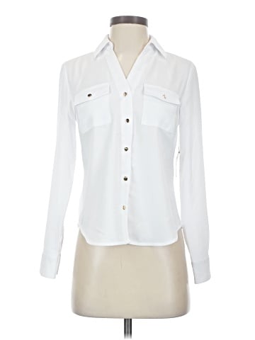 INC International Concepts Long Sleeve Button-Down Shirt (view 1)