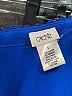 Cache Solid Blue Casual Dress Size S - photo 7
