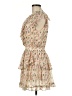 Olivaceous Floral Ivory Casual Dress Size M - photo 5