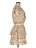 Olivaceous Floral Ivory Casual Dress Size M - photo 4