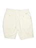 Dockers 100% Cotton Solid Ivory Khaki Shorts Size 32 waist - photo 2