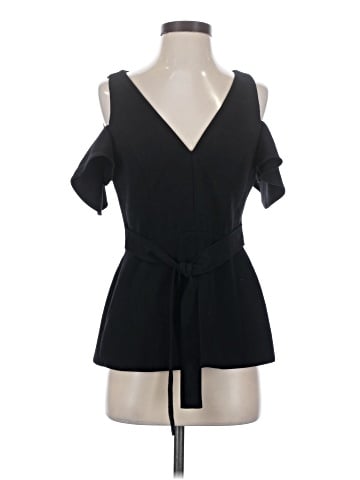 BCBGMAXAZRIA Short Sleeve Blouse (view 1)