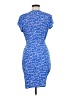Laundry by Design Print Blue Cocktail Dress Size 8 - photo 2