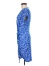Laundry by Design Print Blue Cocktail Dress Size 8 - photo 5