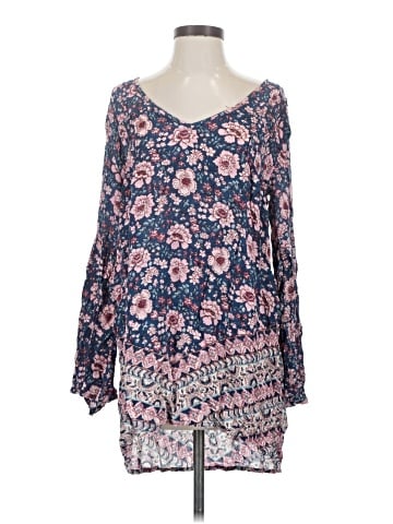 Billabong Long Sleeve Blouse (view 1)