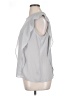 Worthington 100% Polyester Silver Sleeveless Blouse Size XL - photo 5