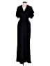 Bishop + Young 100% Polyester Black Jumpsuit Size L - photo 1