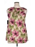 Style&Co 100% Polyester Green Sleeveless Blouse Size 14 - photo 2