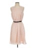 Elle 100% Polyester Polka Dots Pink Casual Dress Size S - photo 1