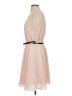 Elle 100% Polyester Polka Dots Pink Casual Dress Size S - photo 5