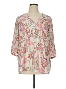 Rose + Olive 3/4 Sleeve Blouse