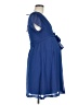 Seraphine 100% Polyester Blue Casual Dress Size 6 - photo 4