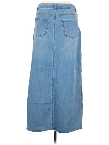 OAT Denim Skirt (view 2)