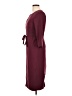 Boden 100% Polyester Solid Burgundy Cocktail Dress Size 6R - photo 5