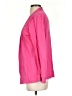 L.L.Bean 100% Supima Cotton Pink Cardigan Size Sm R - photo 5