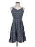 Gap 100% Rayon Polka Dots Blue Casual Dress Size XS - photo 1