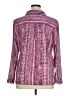 Notations Paisley Purple Long Sleeve Blouse Size XL - photo 2