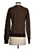 MICHAEL Michael Kors Houndstooth Brown Pullover Sweater Size S - photo 2