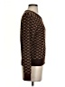 MICHAEL Michael Kors Houndstooth Brown Pullover Sweater Size S - photo 4