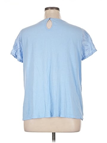 Crown & Ivy Short Sleeve Blouse (view 2)