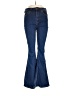 Free People 100% Cotton Solid Blue Jeans Size 30 waist - photo 1