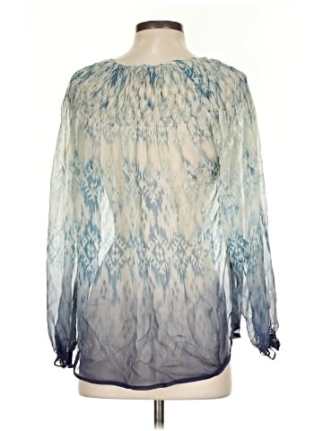Sundance Long Sleeve Silk Top (view 2)