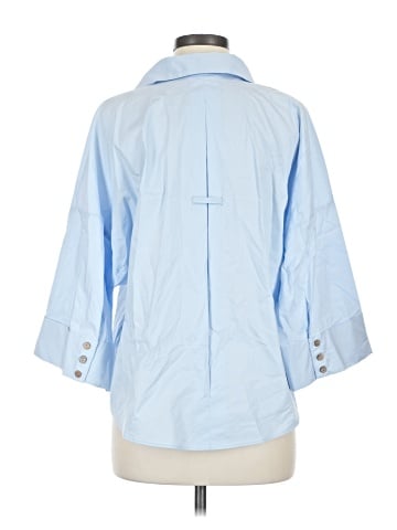 Zara 3/4 Sleeve Button-Down Shirt (view 2)
