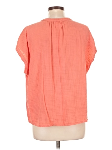 Velvet by Graham & Spencer Short Sleeve Blouse (view 2)