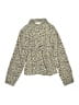 Zara 100% Polyester Floral Green Jacket Size 13 - 14 - photo 1