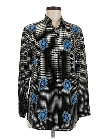 ETRO Long Sleeve Silk Top (view 1)