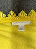 Charter Club Yellow Short Sleeve Blouse Size L - photo 7