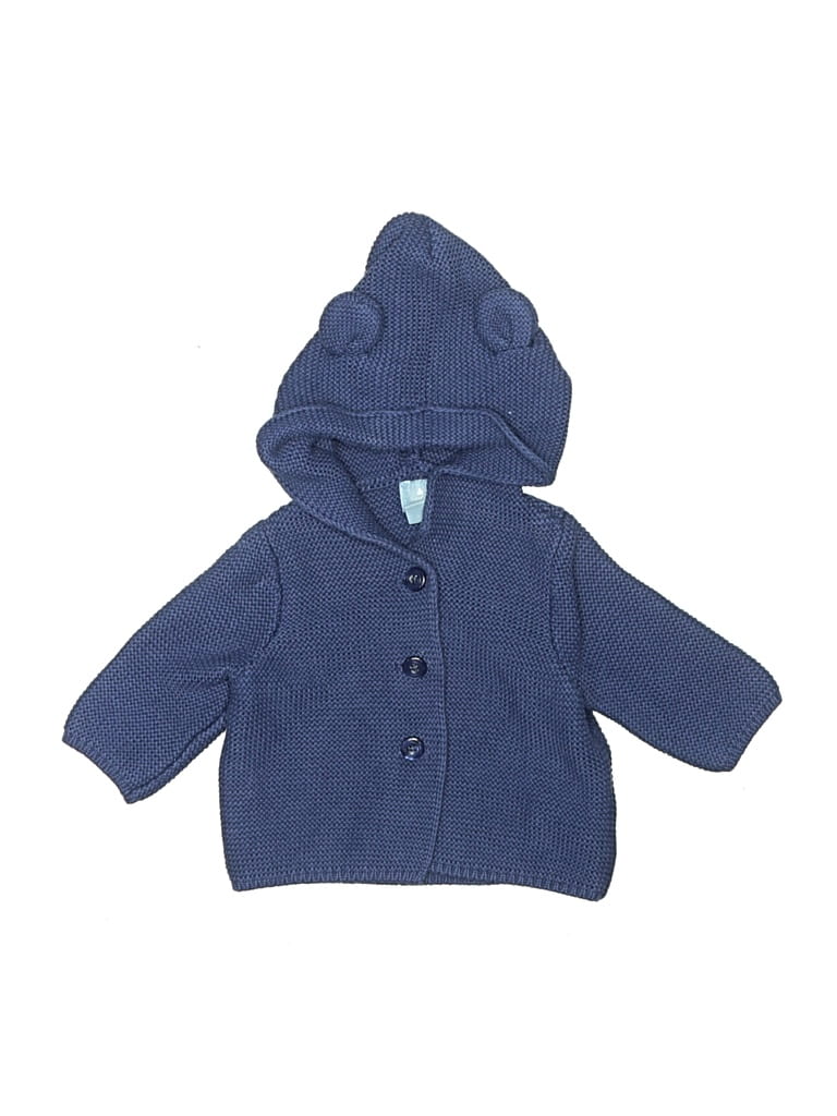 Pre-owned Baby Gap Outlet Babies' Cardigan Sweater In Blue