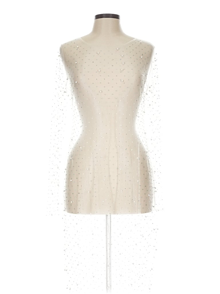 Pre-owned Lulus Cocktail Dress In Ivory