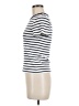 Old Navy Stripes Ivory Short Sleeve Turtleneck Size M - photo 5
