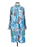 Tolani Print Blue Casual Dress Size S - photo 1