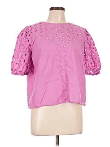 Ann Taylor LOFT Short Sleeve Blouse (view 1)