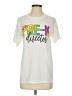 Jerzees 100% Polyester Ivory Short Sleeve T-Shirt Size S - photo 1